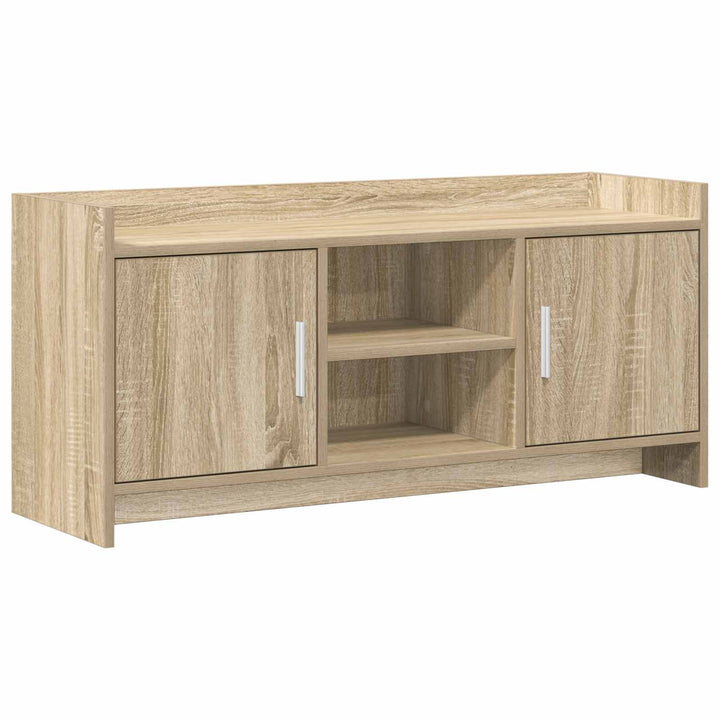 TV-skab 102 x 33 x 47 cm Sonoma-eg Konstrueret træ