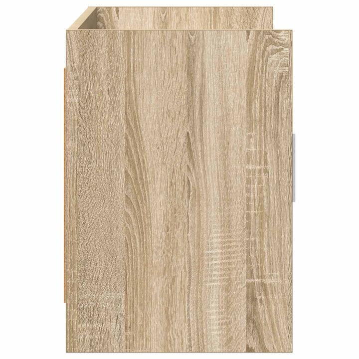 TV-skab 102 x 33 x 47 cm Sonoma-eg Konstrueret træ