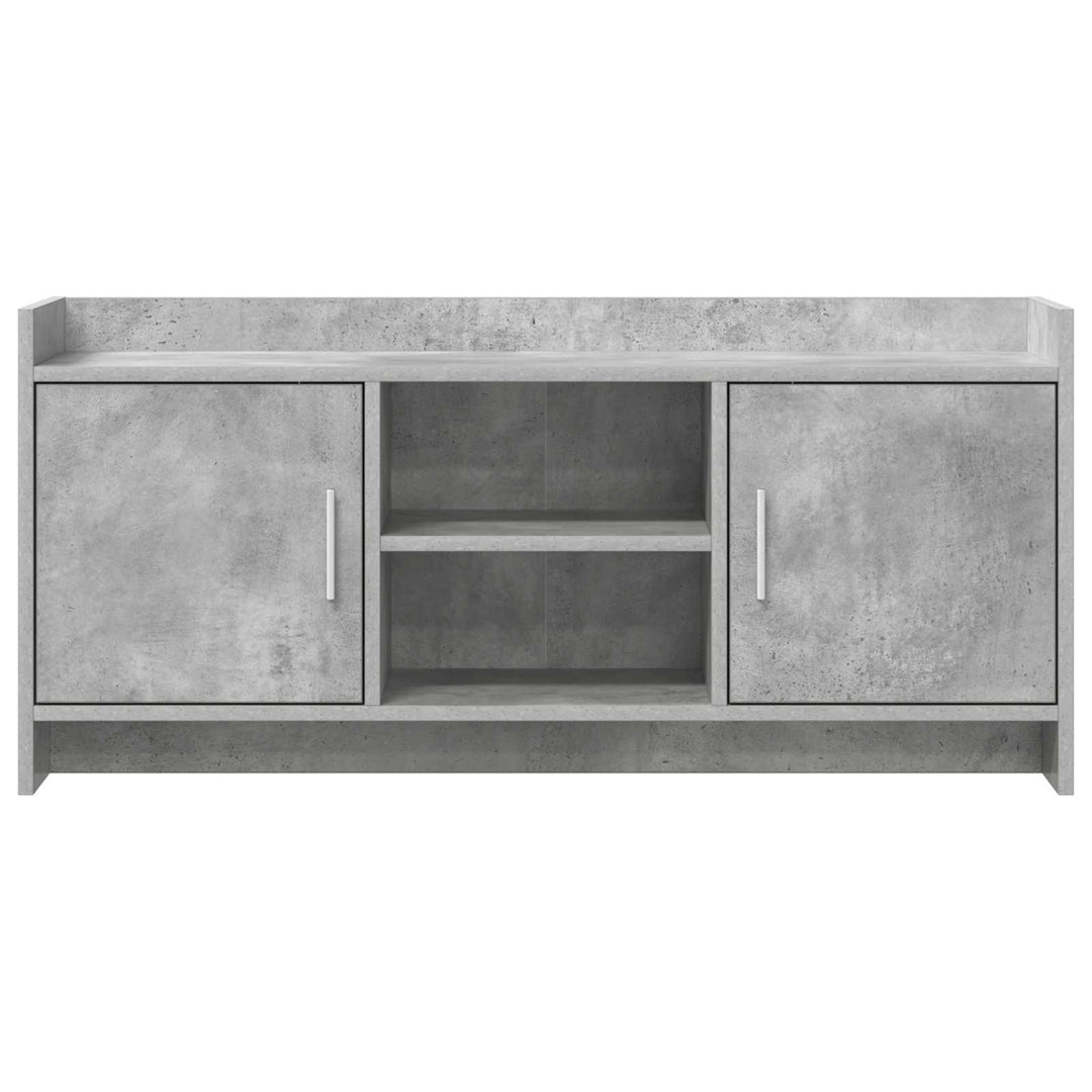 TV-skab 102 x 33 x 47 cm Betongrå Konstrueret træ