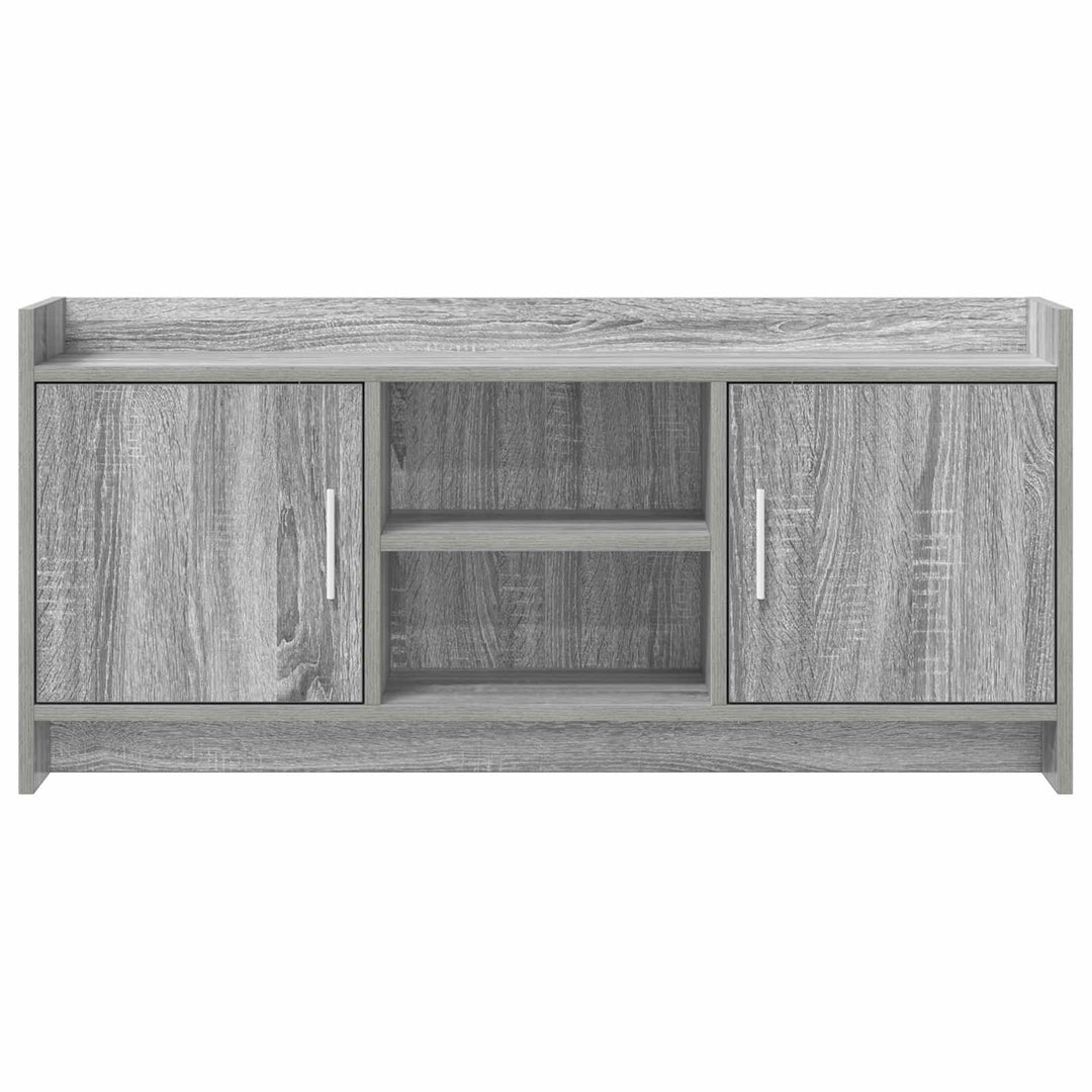 TV-skab 102 x 33 x 47 cm Grå Sonoma Konstrueret træ