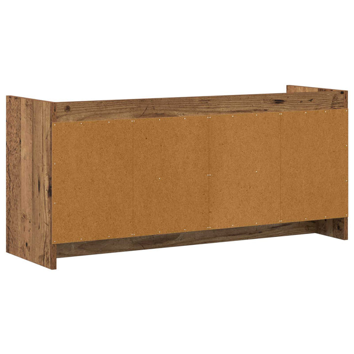 TV-skab 102 x 33 x 47 cm Gammelt træ Konstrueret træ