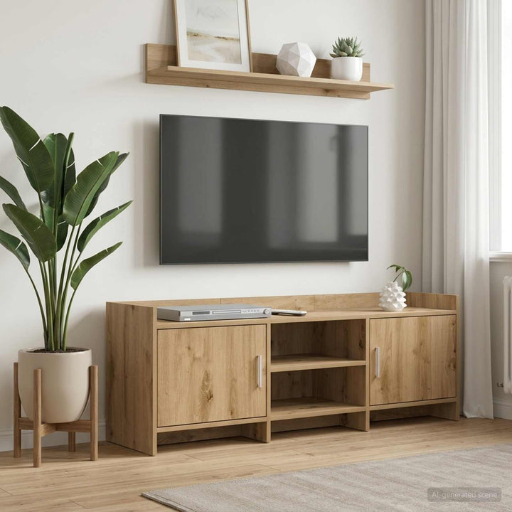 TV-skab 130 x 33 x 47 cm Artisan-eg Konstrueret træ