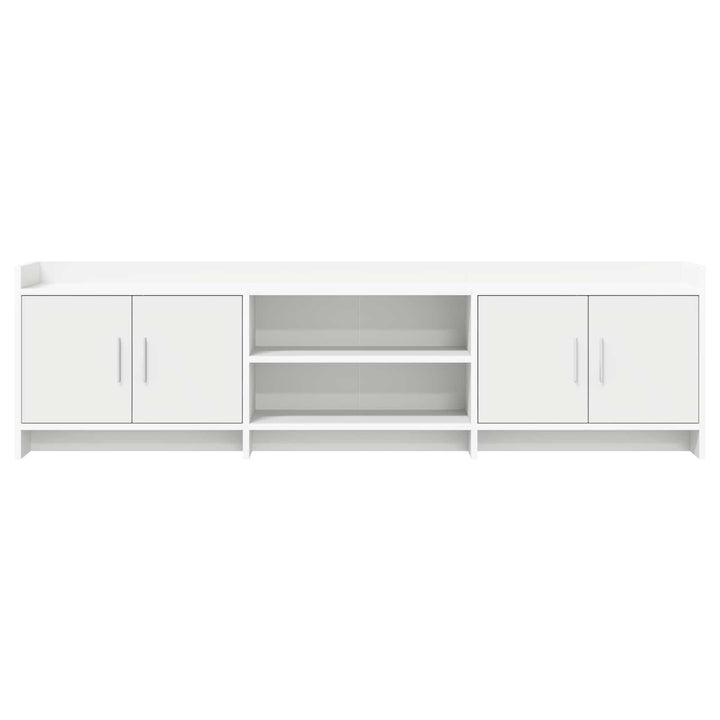 TV-skab 168 x 33 x 47 cm Hvid Konstrueret træ