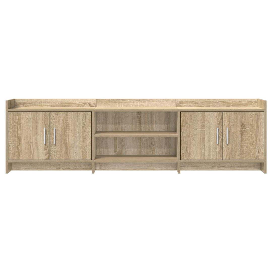 TV-skab 168 x 33 x 47 cm Sonoma-eg Konstrueret træ