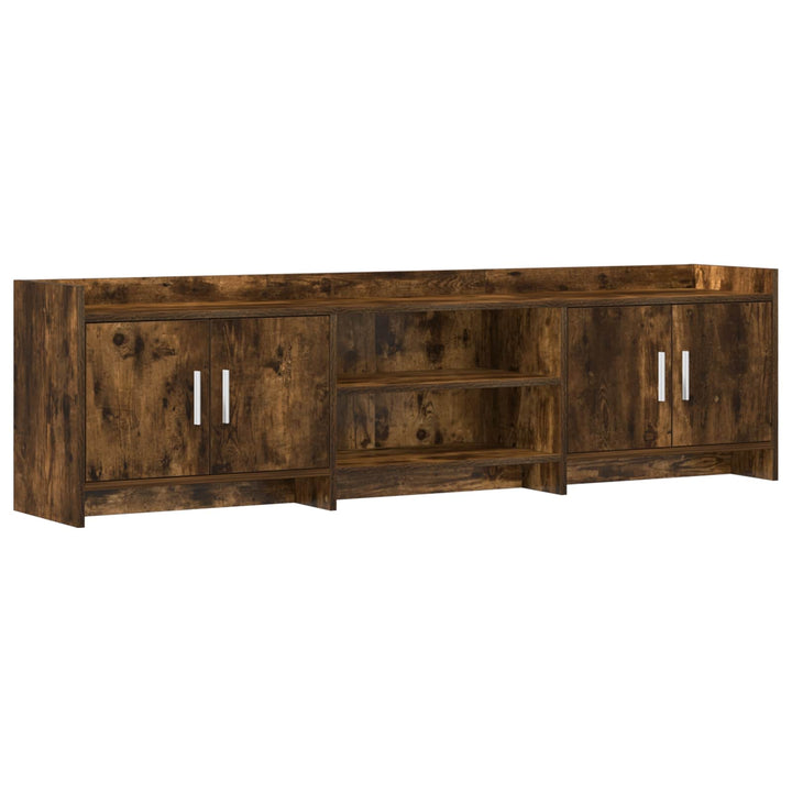 TV-skab 168 x 33 x 47 cm Røget eg Konstrueret træ