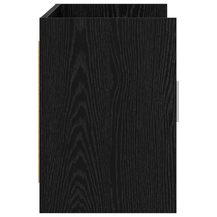 TV-skab 102 x 33 x 47 cm Sort eg Konstrueret træ