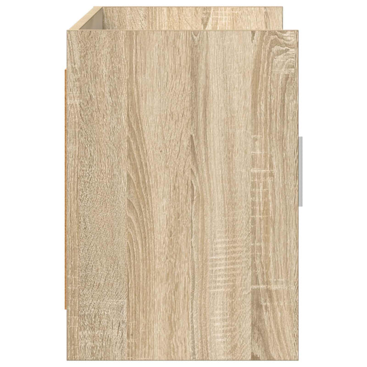 TV-skab 102 x 33 x 47 cm Sonoma-eg Konstrueret træ