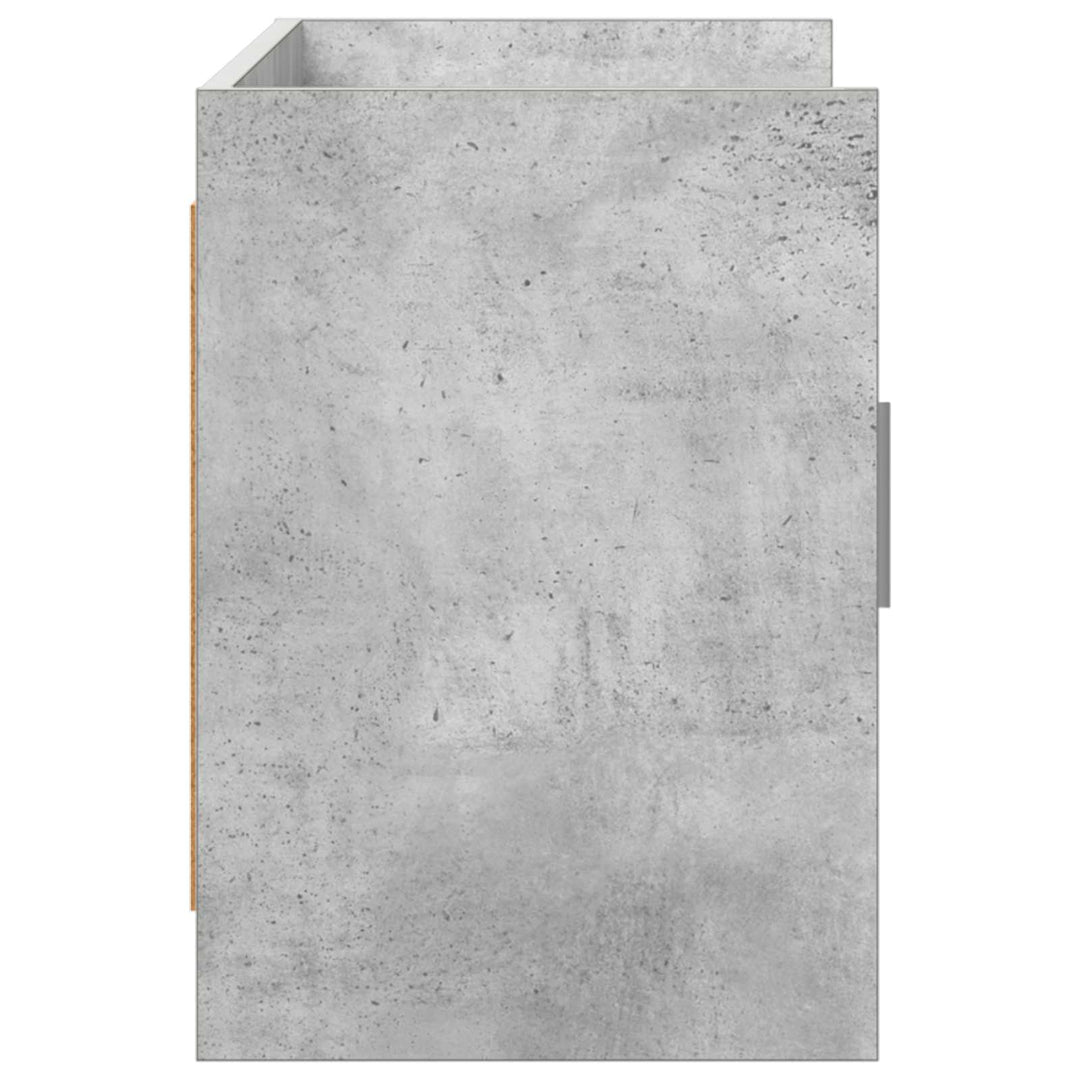 TV-skab 102 x 33 x 47 cm Betongrå Konstrueret træ
