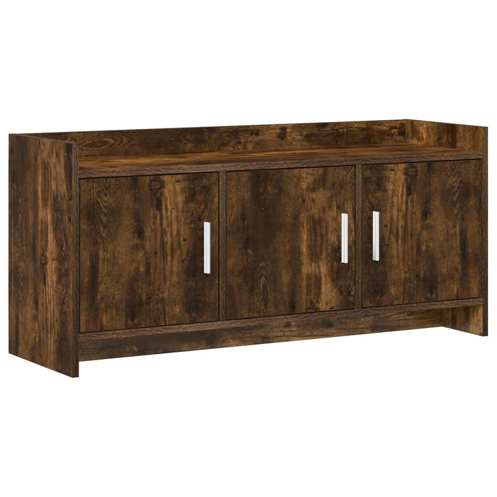 TV-skab 102 x 33 x 47 cm Røget eg Konstrueret træ