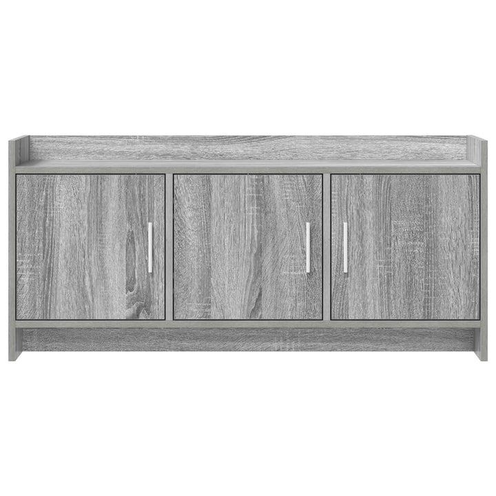 TV-skab 102 x 33 x 47 cm Grå Sonoma Konstrueret træ