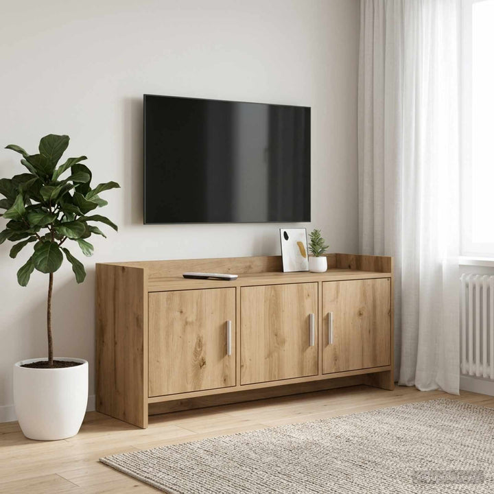 TV-skab 102 x 33 x 47 cm Artisan-eg Konstrueret træ