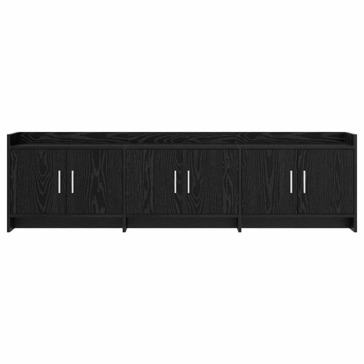 TV-skab 168 x 33 x 47 cm Sort eg Konstrueret træ
