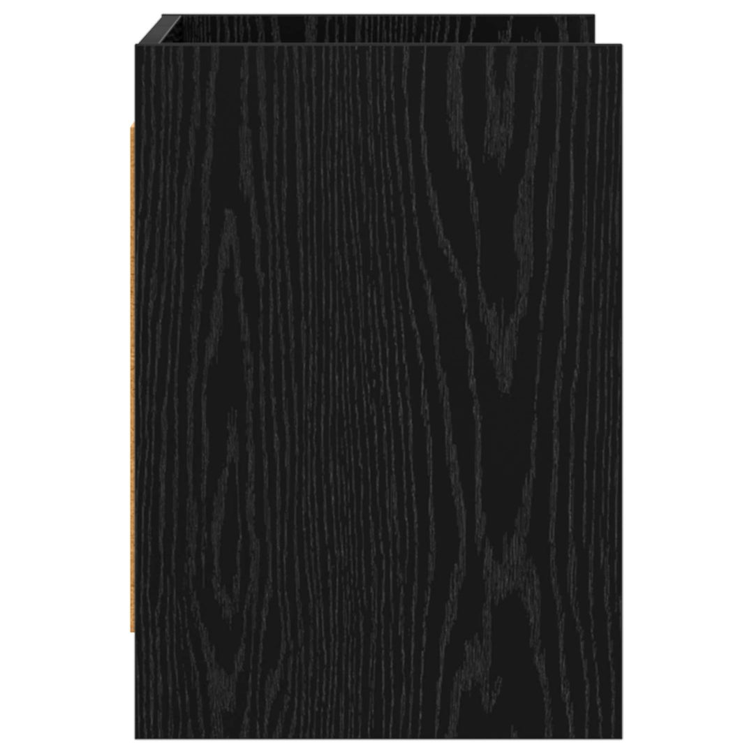 TV-skab 60 x 33 x 47 cm Sort eg Konstrueret træ