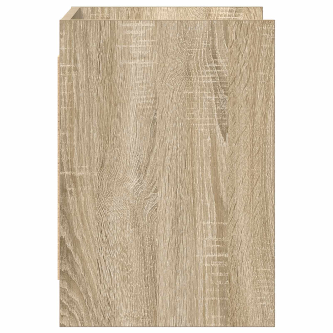 TV-skab 60 x 33 x 47 cm Sonoma-eg Konstrueret træ