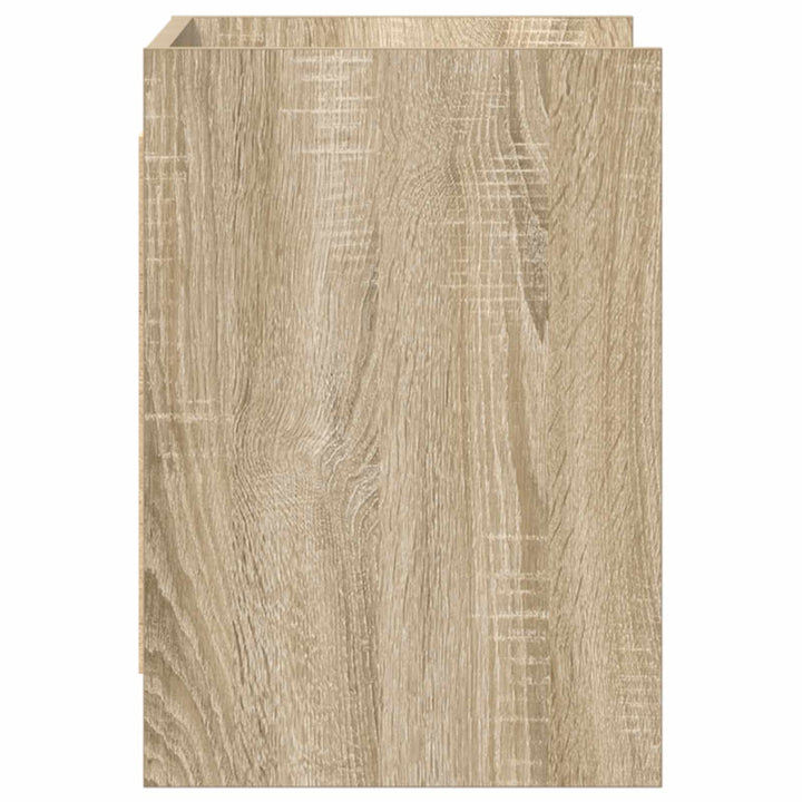 TV-skab 60 x 33 x 47 cm Sonoma-eg Konstrueret træ