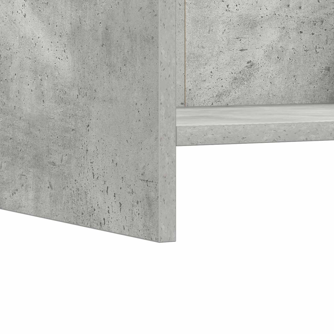 TV-skab 60 x 33 x 47 cm Betongrå Konstrueret træ
