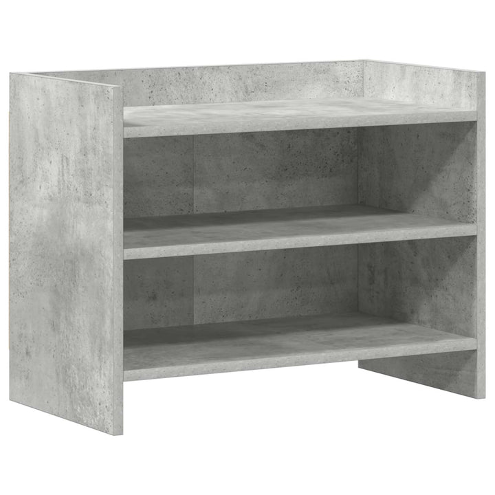 TV-skab 60 x 33 x 47 cm Betongrå Konstrueret træ