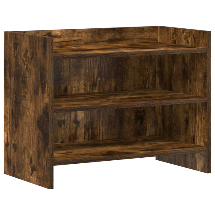 TV-skab 60 x 33 x 47 cm Røget eg Konstrueret træ
