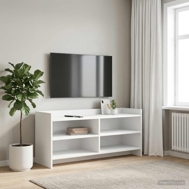 TV-skab 100 x 33 x 47 cm Hvid Konstrueret træ