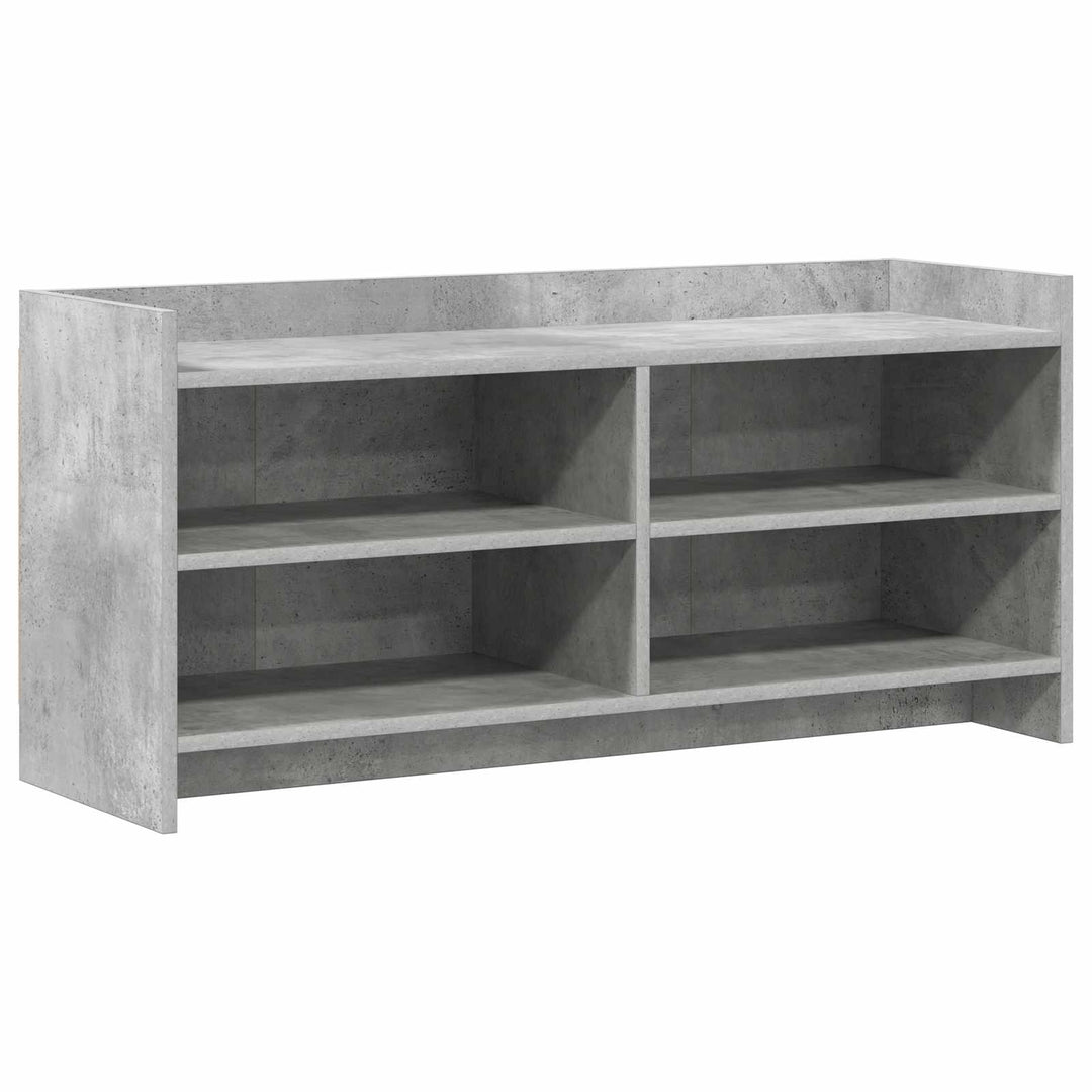 TV-skab 100 x 33 x 47 cm Betongrå Konstrueret træ