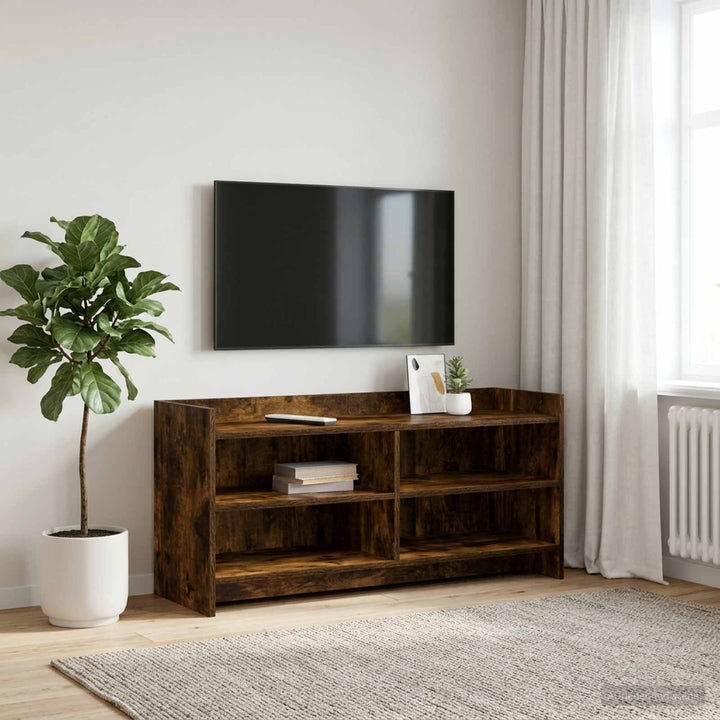 TV-skab 100 x 33 x 47 cm Røget eg Konstrueret træ