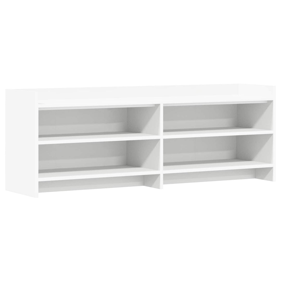 TV-skab 135 x 33 x 47 cm Hvid Konstrueret træ