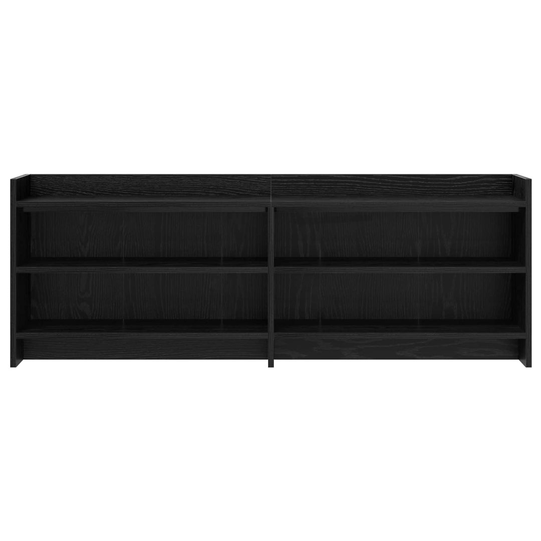 TV-skab 135 x 33 x 47 cm Sort eg Konstrueret træ