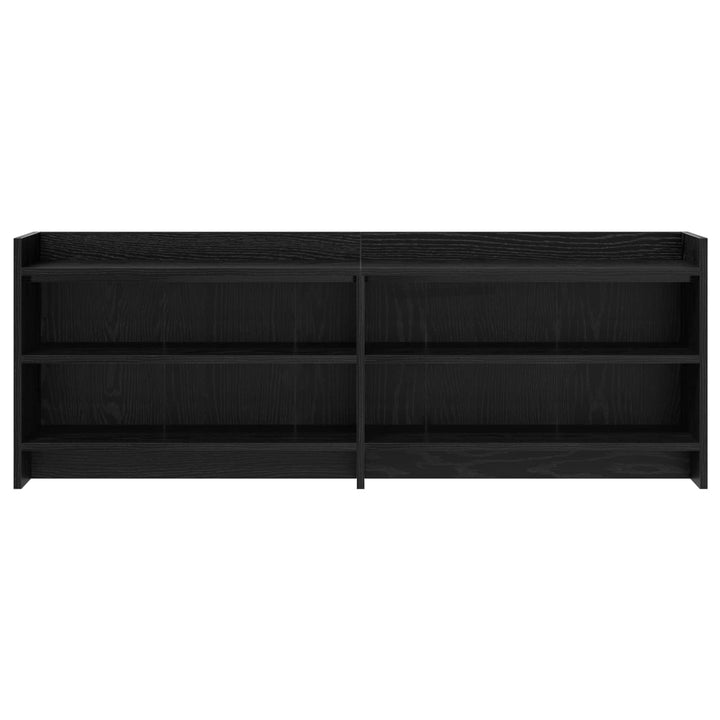 TV-skab 135 x 33 x 47 cm Sort eg Konstrueret træ