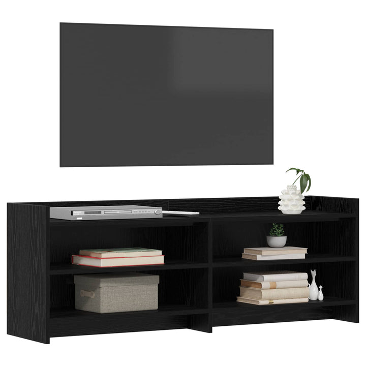 TV-skab 135 x 33 x 47 cm Sort eg Konstrueret træ