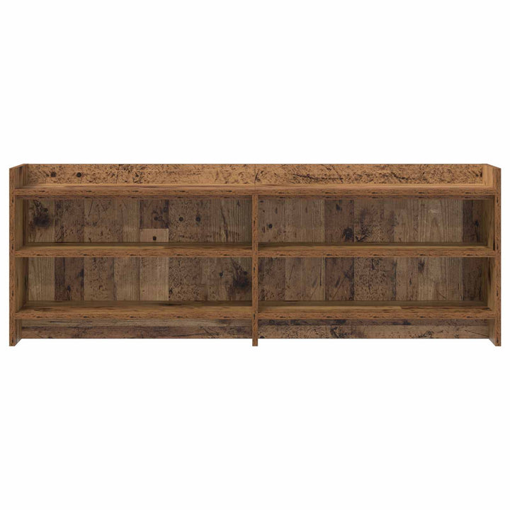 TV-skab 135 x 33 x 47 cm Gammelt træ Konstrueret træ