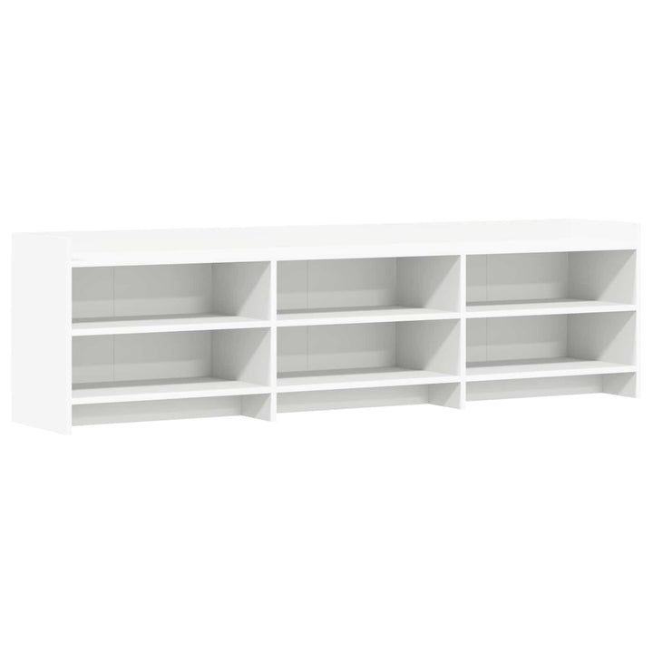 TV-skab 168 x 33 x 47 cm Hvid Konstrueret træ