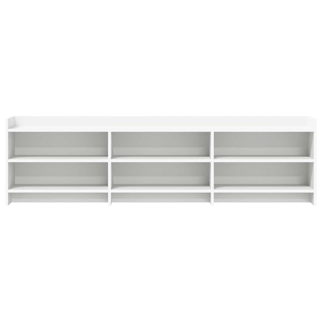 TV-skab 168 x 33 x 47 cm Hvid Konstrueret træ