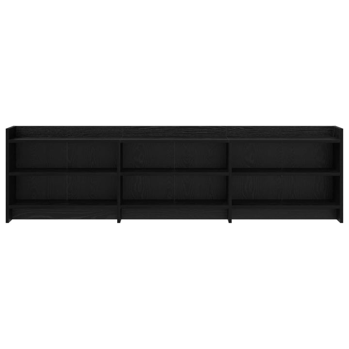 TV-skab 168 x 33 x 47 cm Sort eg Konstrueret træ