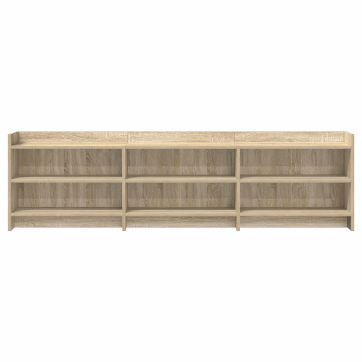 TV-skab 168 x 33 x 47 cm Sonoma-eg Konstrueret træ