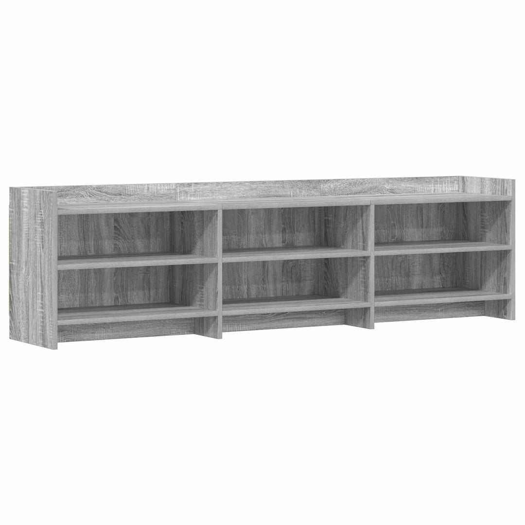 TV-skab 168 x 33 x 47 cm Grå Sonoma Konstrueret træ