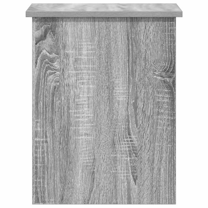 Opbevaringskiste Grå Sonoma 40 x 40 x 50 cm Konstrueret træ