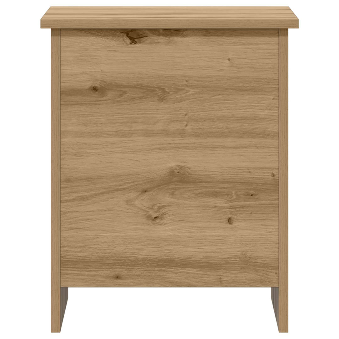 Opbevaringskiste Artisan-eg 40 x 40 x 50 cm Konstrueret træ