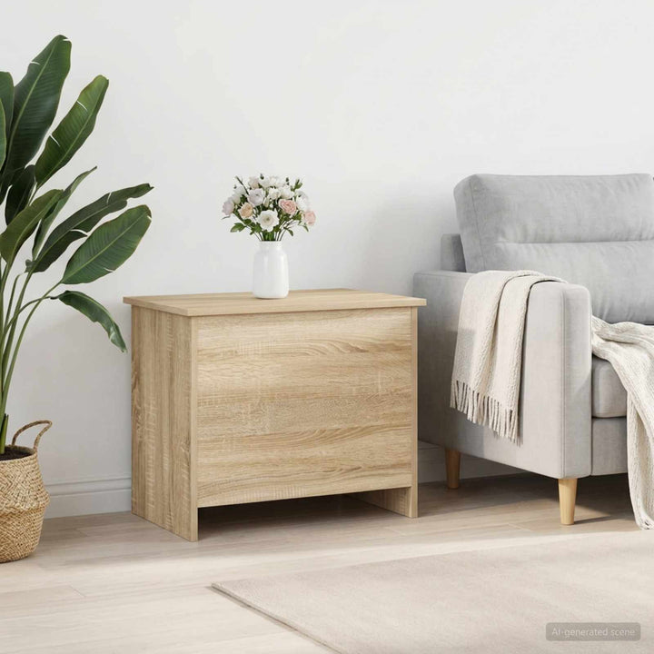 Opbevaringskiste Sonoma-eg 60 x 40 x 50 cm Konstrueret træ