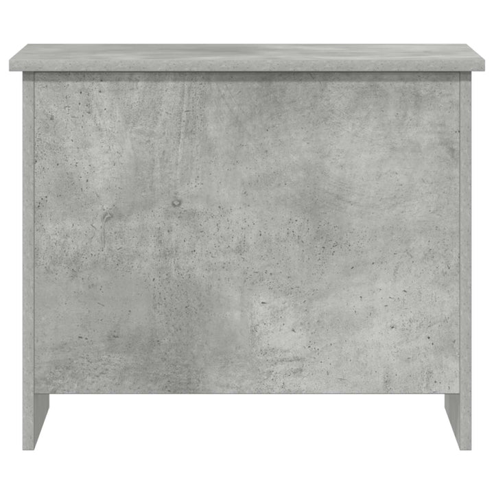 Opbevaringskiste Betongrå 60 x 40 x 50 cm Konstrueret træ