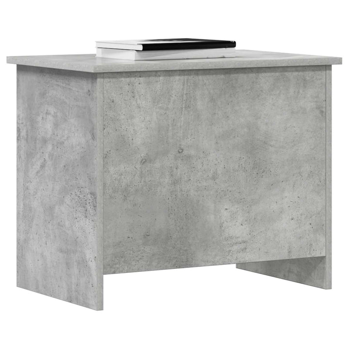 Opbevaringskiste Betongrå 60 x 40 x 50 cm Konstrueret træ