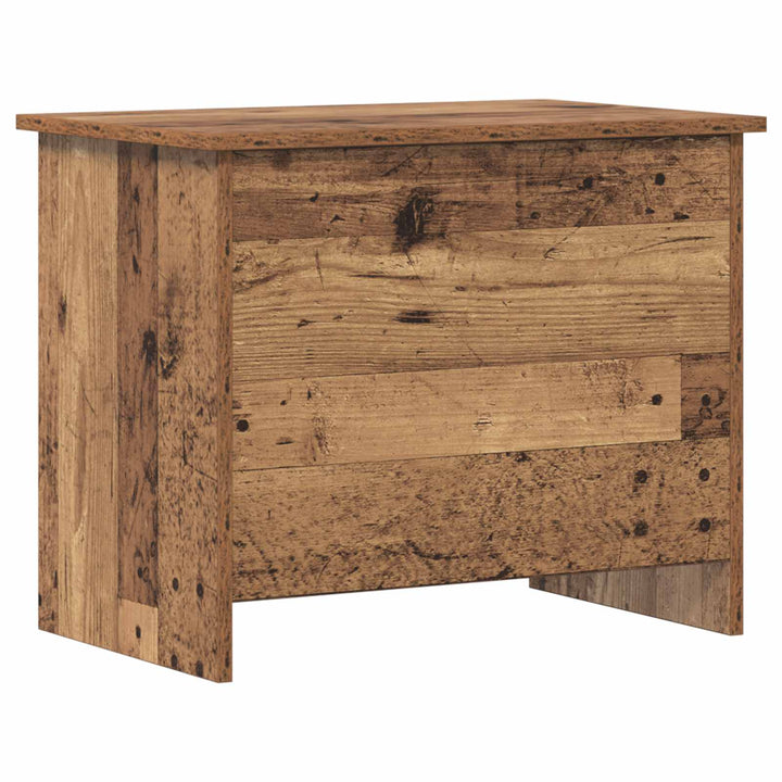 Opbevaringskiste Gammelt træ 60 x 40 x 50 cm Konstrueret træ