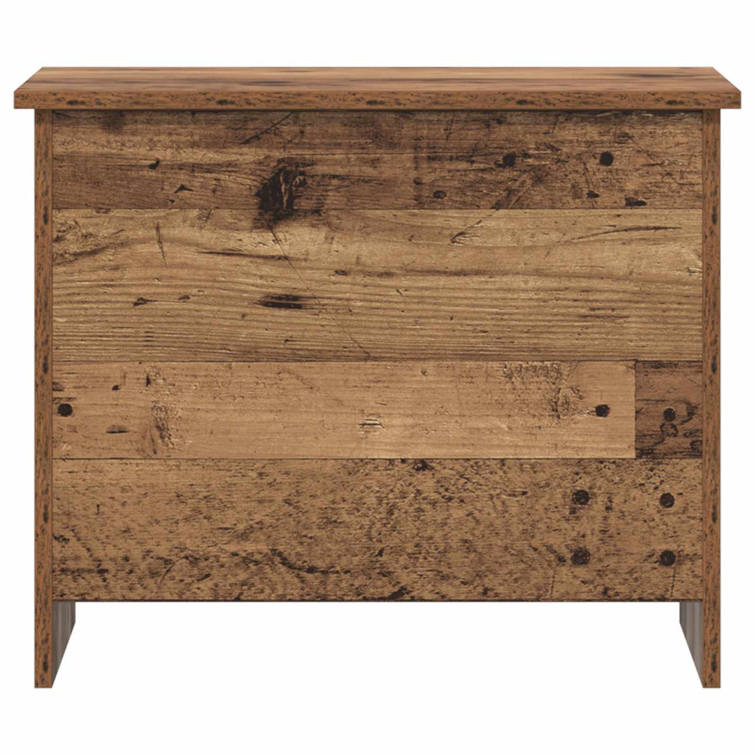 Opbevaringskiste Gammelt træ 60 x 40 x 50 cm Konstrueret træ