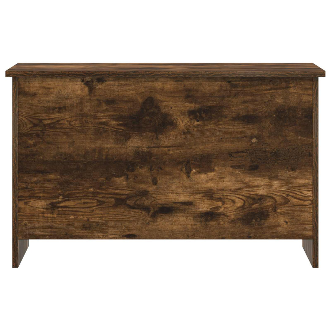 Opbevaringskiste Røget eg 80 x 40 x 50 cm Konstrueret træ