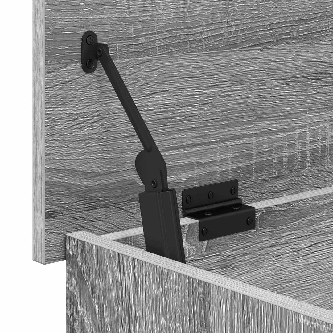 Opbevaringskiste Grå Sonoma 80 x 40 x 50 cm Konstrueret træ