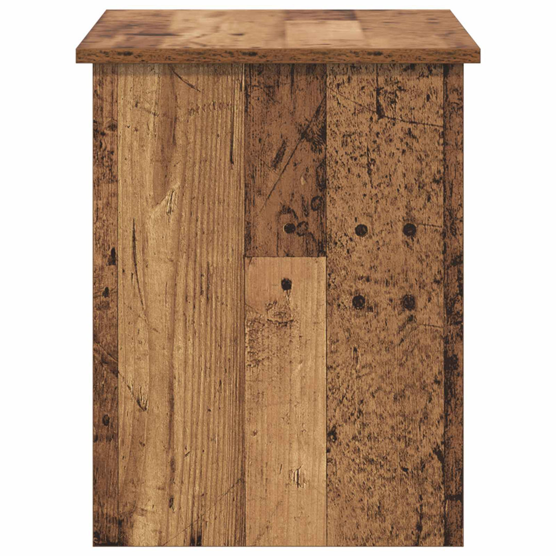 Opbevaringskiste Gammelt træ 80 x 40 x 50 cm Konstrueret træ