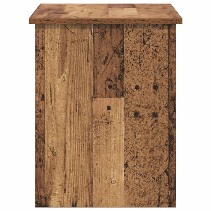 Opbevaringskiste Gammelt træ 80 x 40 x 50 cm Konstrueret træ
