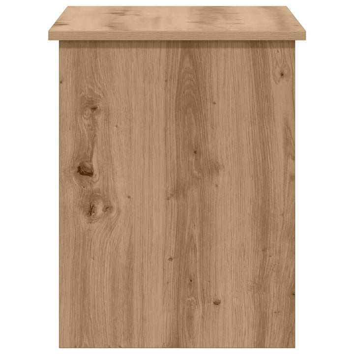 Opbevaringskiste Artisan-eg 80 x 40 x 50 cm Konstrueret træ