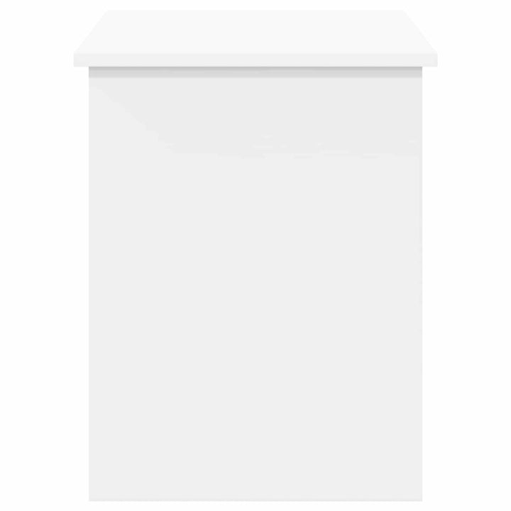 Opbevaringskiste Hvid 100 x 40 x 50 cm Konstrueret træ