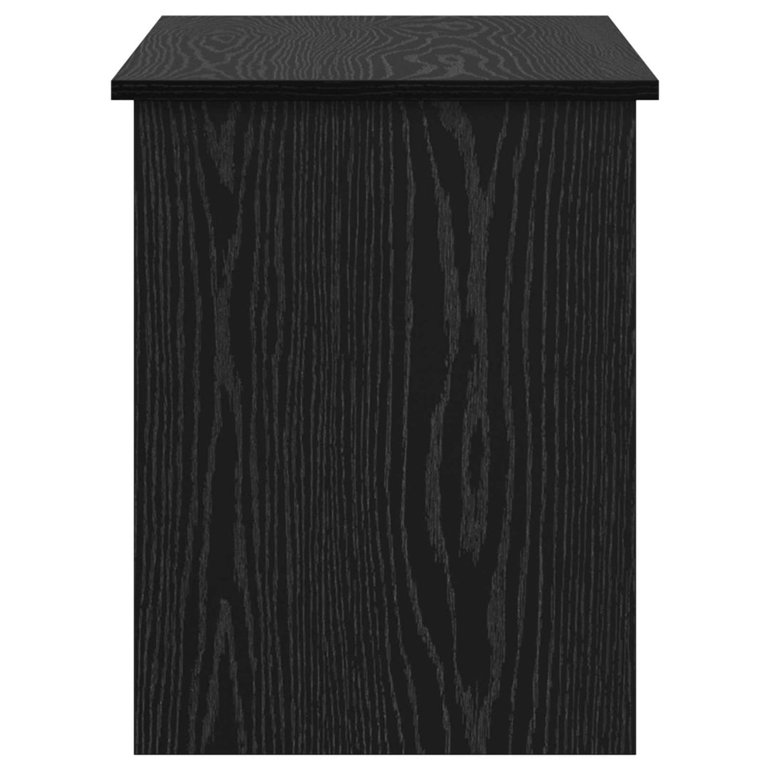 Opbevaringskiste Sort eg 100 x 40 x 50 cm Konstrueret træ