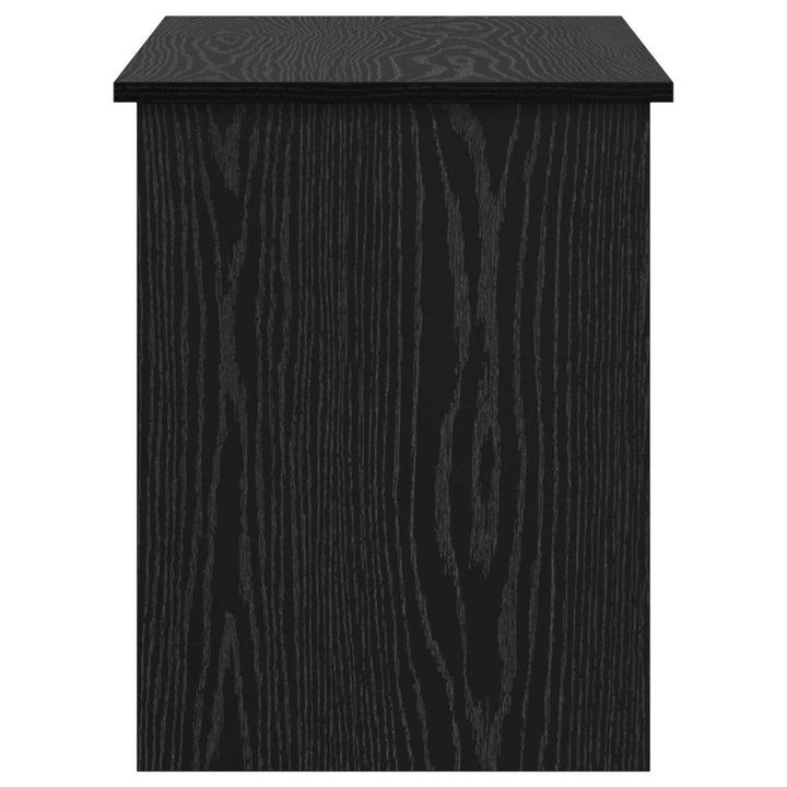 Opbevaringskiste Sort eg 100 x 40 x 50 cm Konstrueret træ